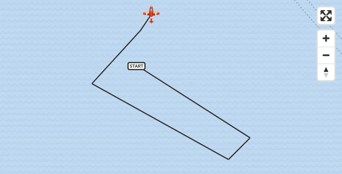 Flight route Coastguard Drone North Sea - North Sea, 29 June 2026, 09:14