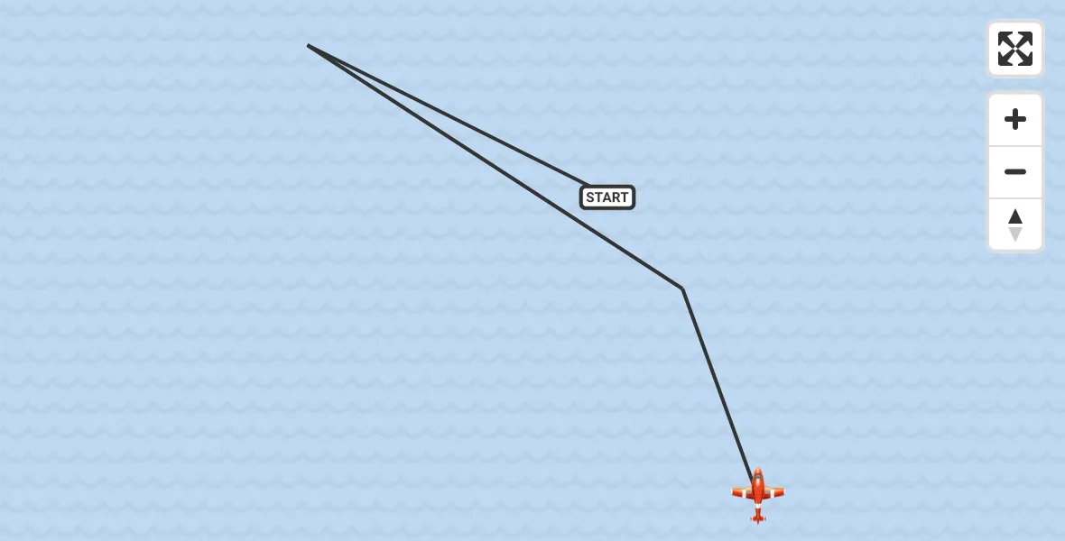 Flight route Coastguard Drone North Sea - North Sea, 29 June 2026, 09:28