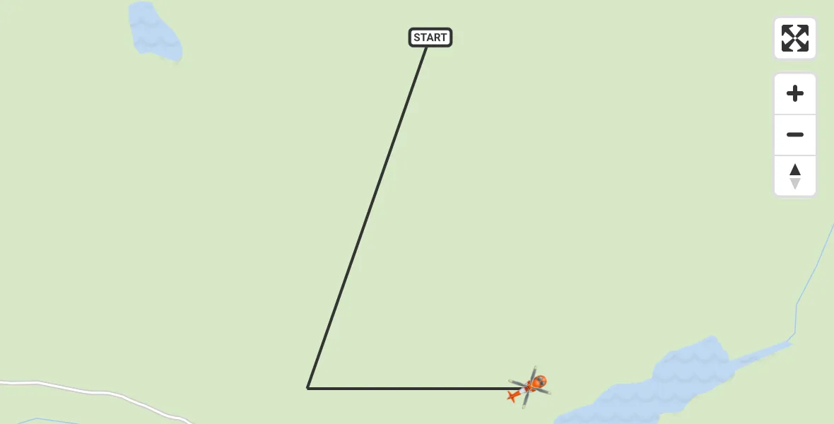 Flight route Coastguard Helicopter North Ayrshire - North Ayrshire, 29 June 2026, 14:03