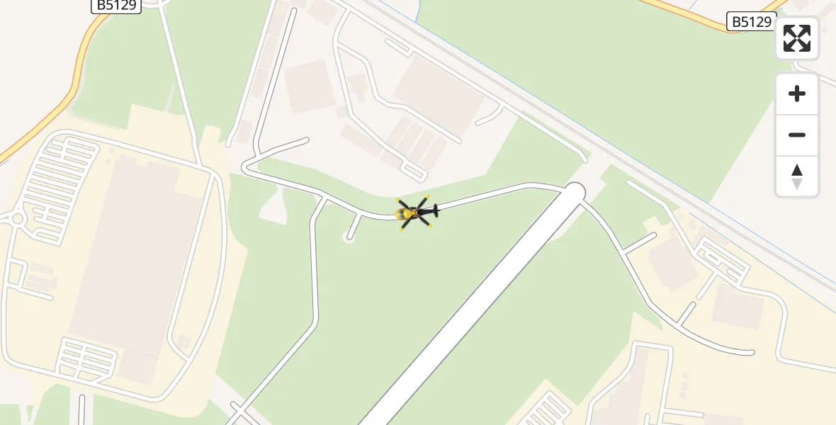 Flight route Police Helicopter Hawarden Airport - Hawarden Airport, 29 June 2026, 16:17