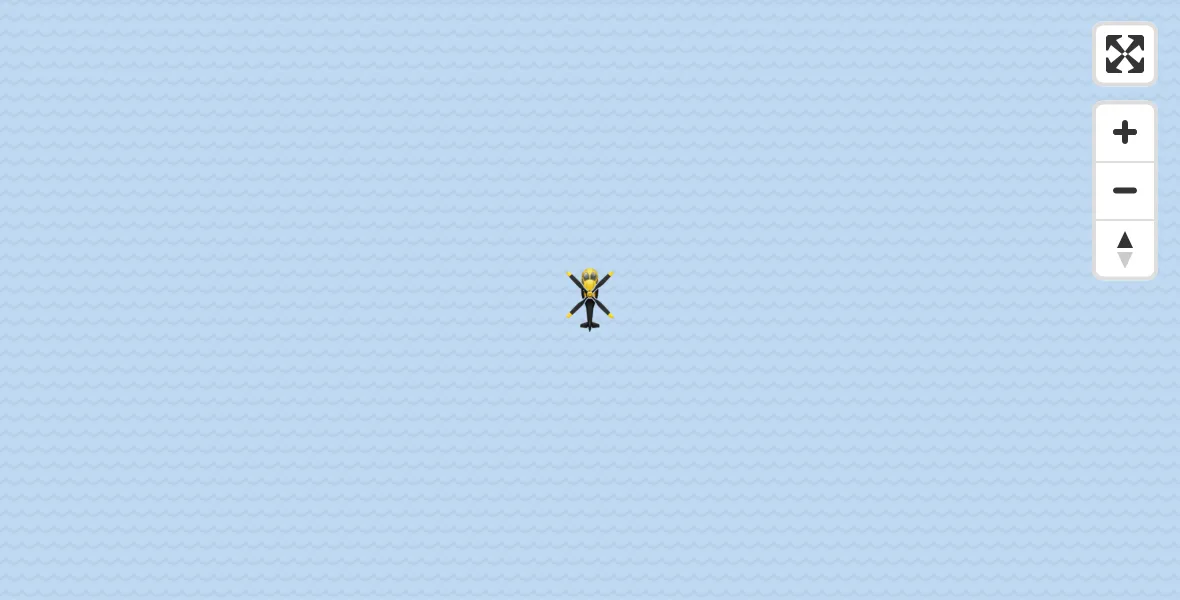 Flight route Police Helicopter English Channel - English Channel, 02 July 2026, 15:07
