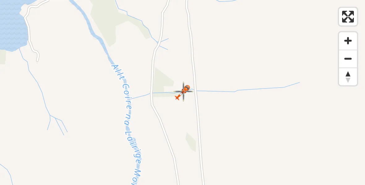 Flight route Coastguard Helicopter Highland - Highland, 02 July 2026, 16:28