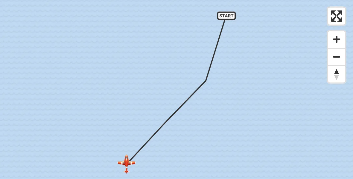 Flight route Coastguard Drone English Channel - English Channel, 03 July 2026, 10:06