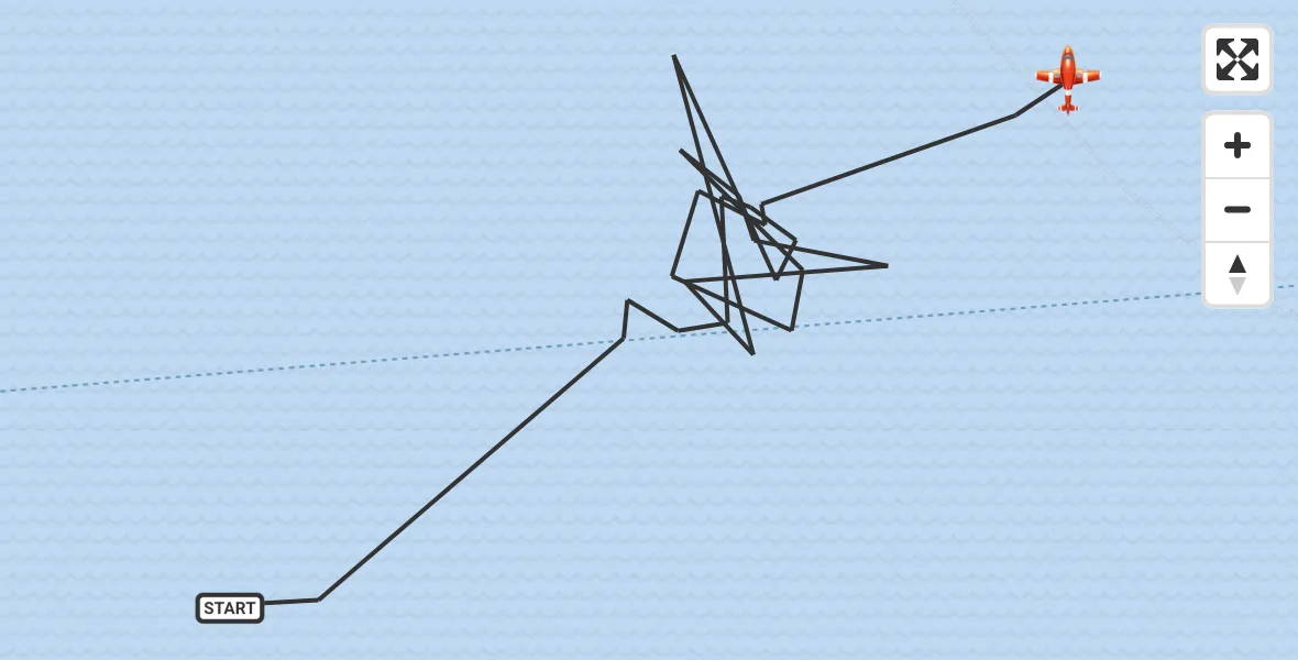 Flight route Coastguard Drone English Channel - English Channel, 03 July 2026, 10:44