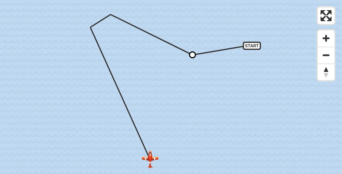 Flight route Coastguard Drone Noordzee - Noordzee, 03 July 2026, 11:17
