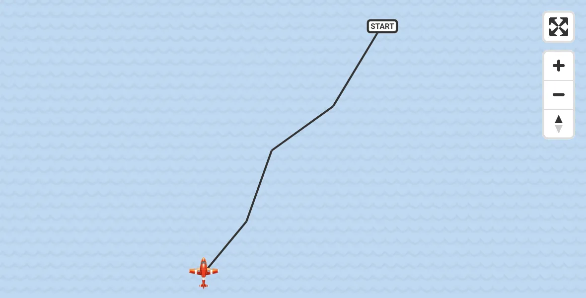 Flight route Coastguard Drone English Channel - English Channel, 05 July 2026, 06:52