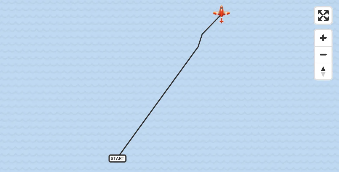 Flight route Coastguard Drone English Channel - English Channel, 05 July 2026, 07:03