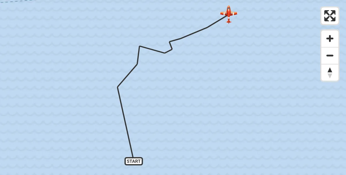 Flight route Coastguard Drone English Channel - English Channel, 05 July 2026, 07:18