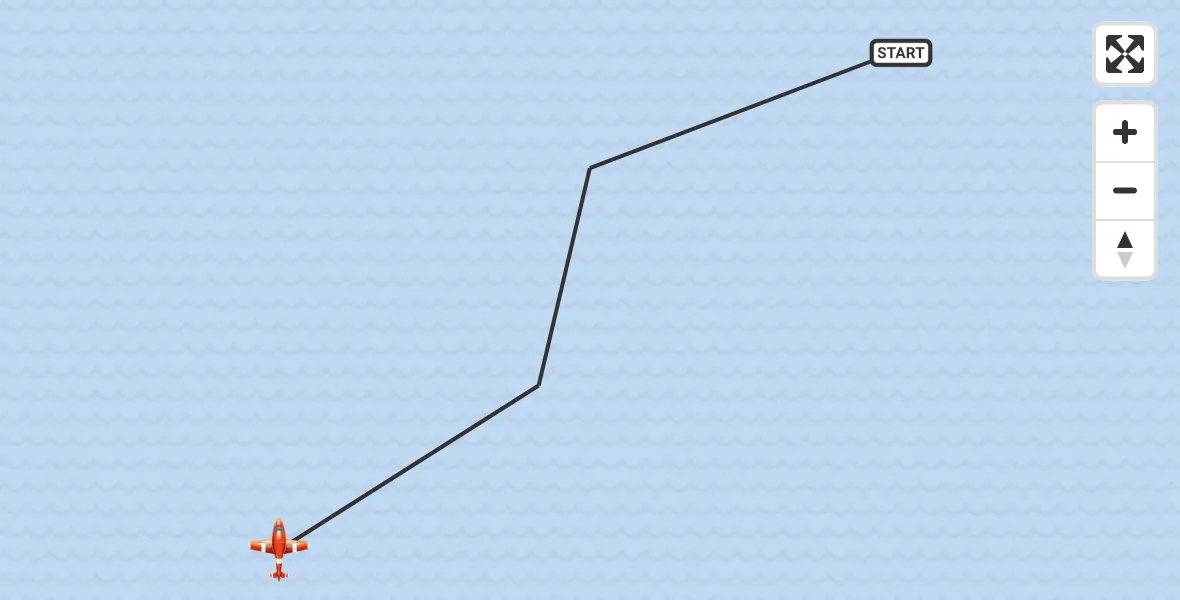Flight route Coastguard Drone English Channel - English Channel, 05 July 2026, 08:23