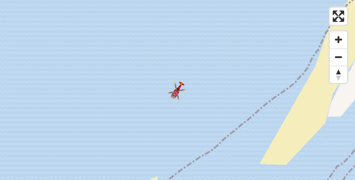 Flight route Air Ambulance Helicopter Nairn - Nairn, 05 July 2026, 21:58