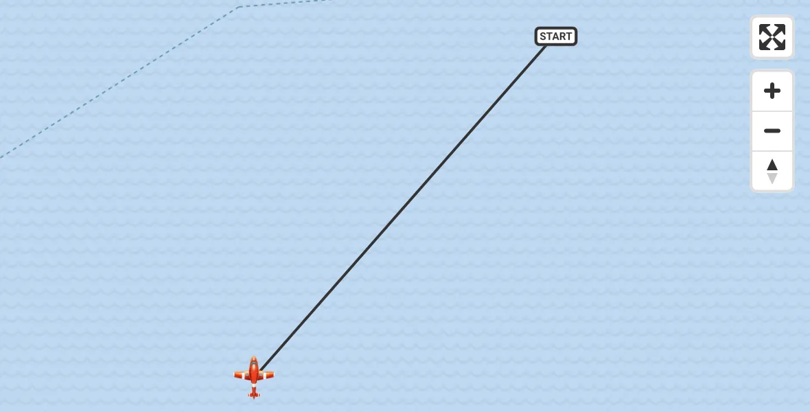 Flight route Coastguard Drone English Channel - English Channel, 07 July 2026, 08:06