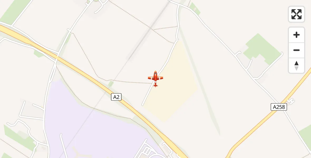Flight route Coastguard Drone Dover - Dover, 07 July 2026, 09:30