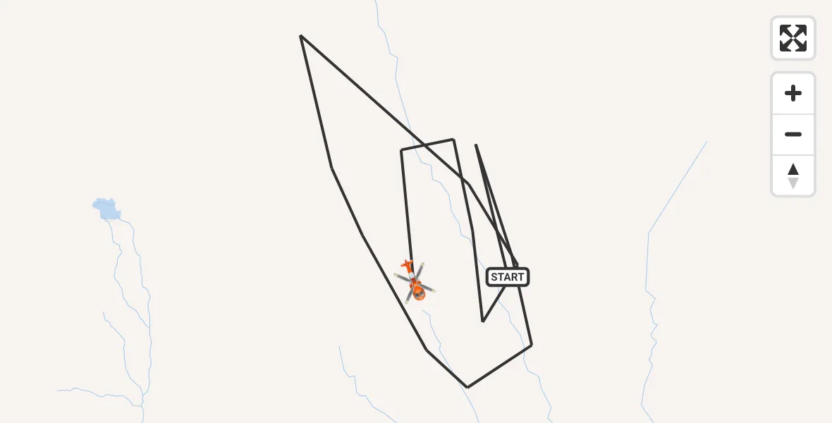 Flight route Coastguard Helicopter Highland - Highland, 08 July 2026, 13:37