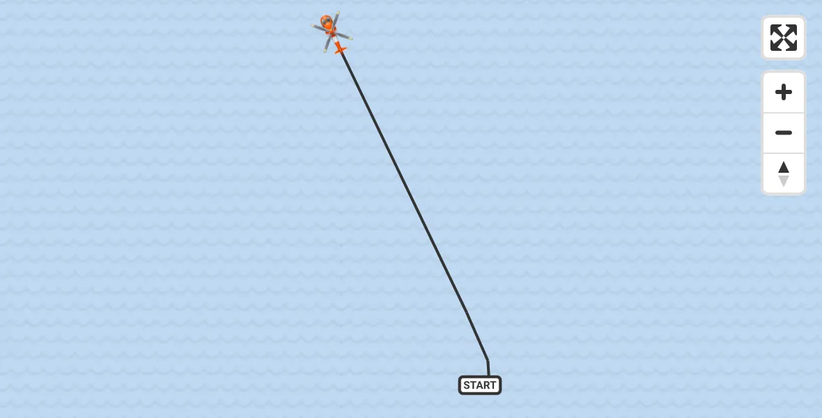 Flight route Coastguard Helicopter North Sea - North Sea, 09 July 2026, 21:15