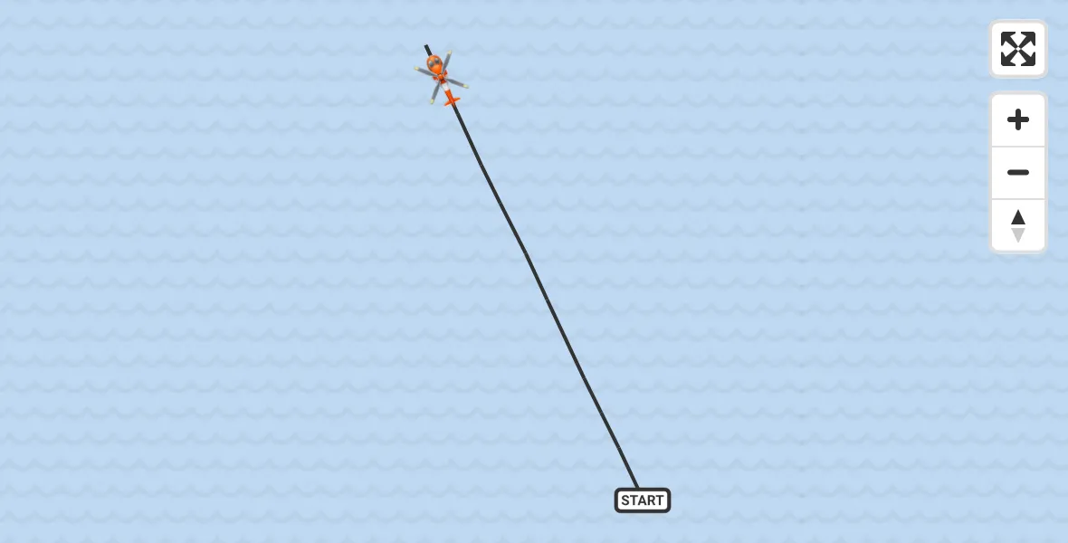 Flight route Coastguard Helicopter North Sea - North Sea, 09 July 2026, 21:25