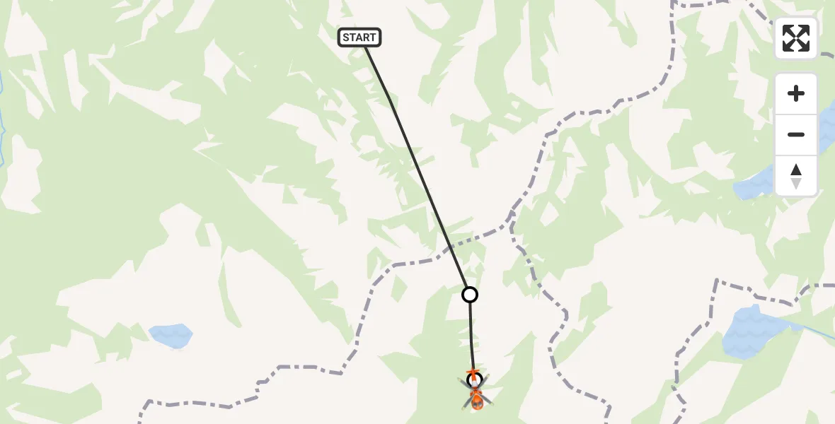 Flight route Coastguard Helicopter Highland - Coire Mor, 10 July 2026, 09:53