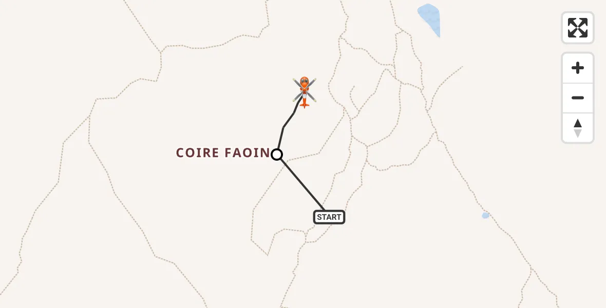 Flight route Coastguard Helicopter Staffin - Stafainn - Highland, 11 July 2026, 18:07