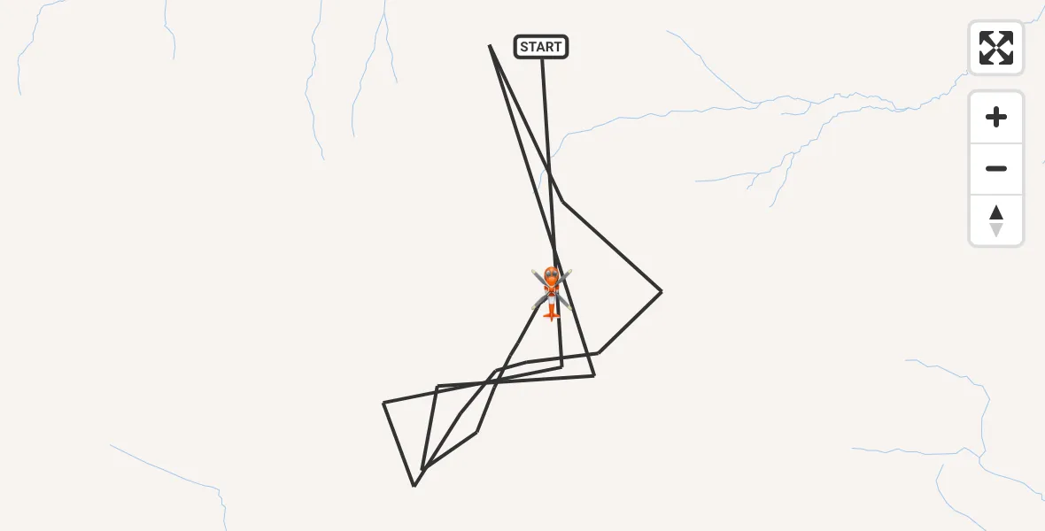 Flight route Coastguard Helicopter Perth and Kinross - Perth and Kinross, 12 July 2026, 16:47