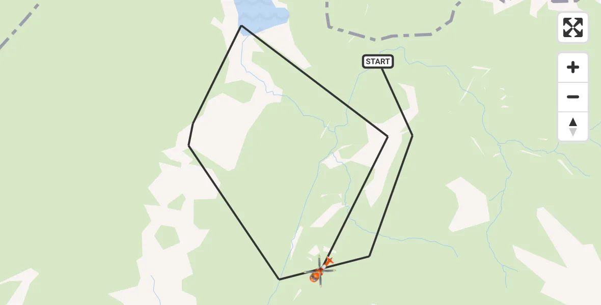 Flight route Coastguard Helicopter Perth and Kinross - Perth and Kinross, 14 July 2026, 12:02