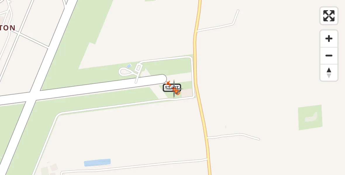 Flight route Coastguard Helicopter Humberside Airport - Humberside Airport, 14 July 2026, 23:20