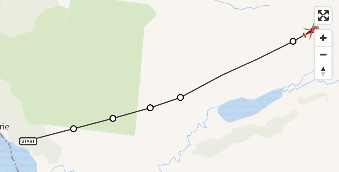 Flight route Air Ambulance Helicopter Inner Seas - Coire na Cabaig, 15 July 2026, 10:57