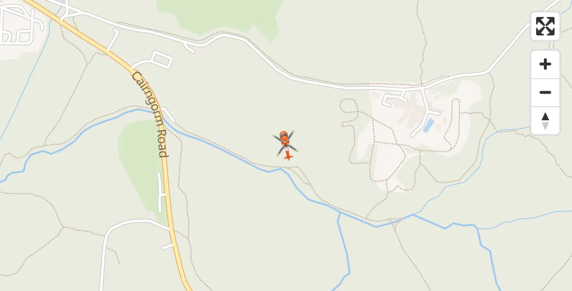 Flight route Coastguard Helicopter Glenmore - Glenmore, 15 July 2026, 20:34