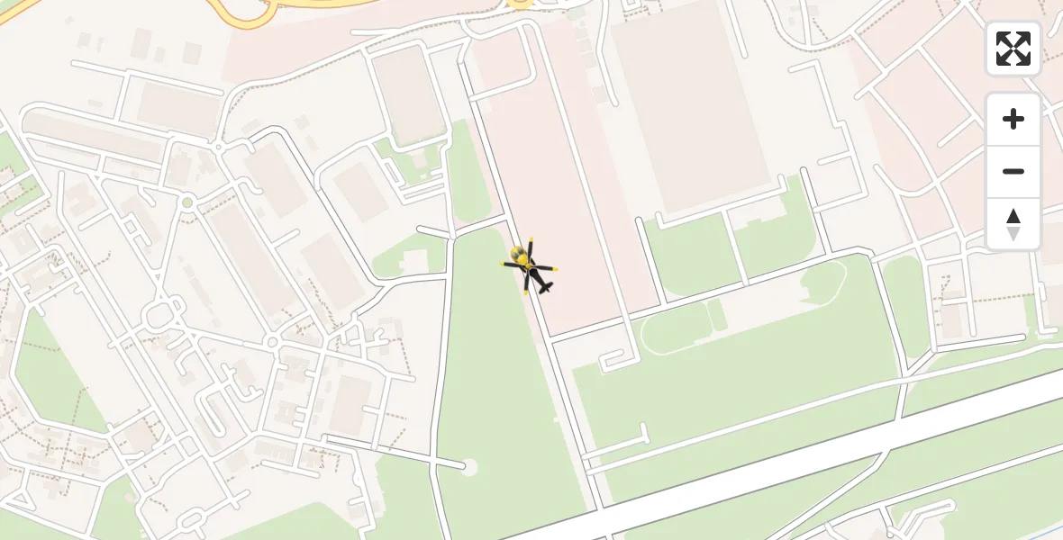 Flight route Police Helicopter MOD St Athan - MOD St Athan, 21 July 2026, 14:53