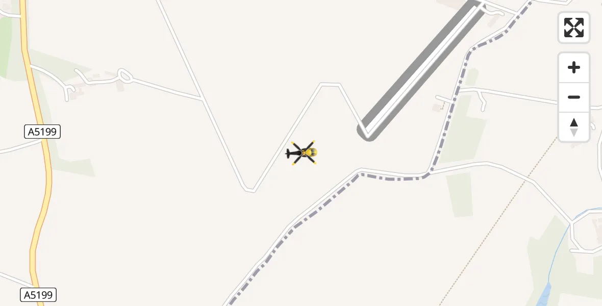 Flight route Police Helicopter Sulby Airstrip - Sulby Airstrip, 21 July 2026, 22:55