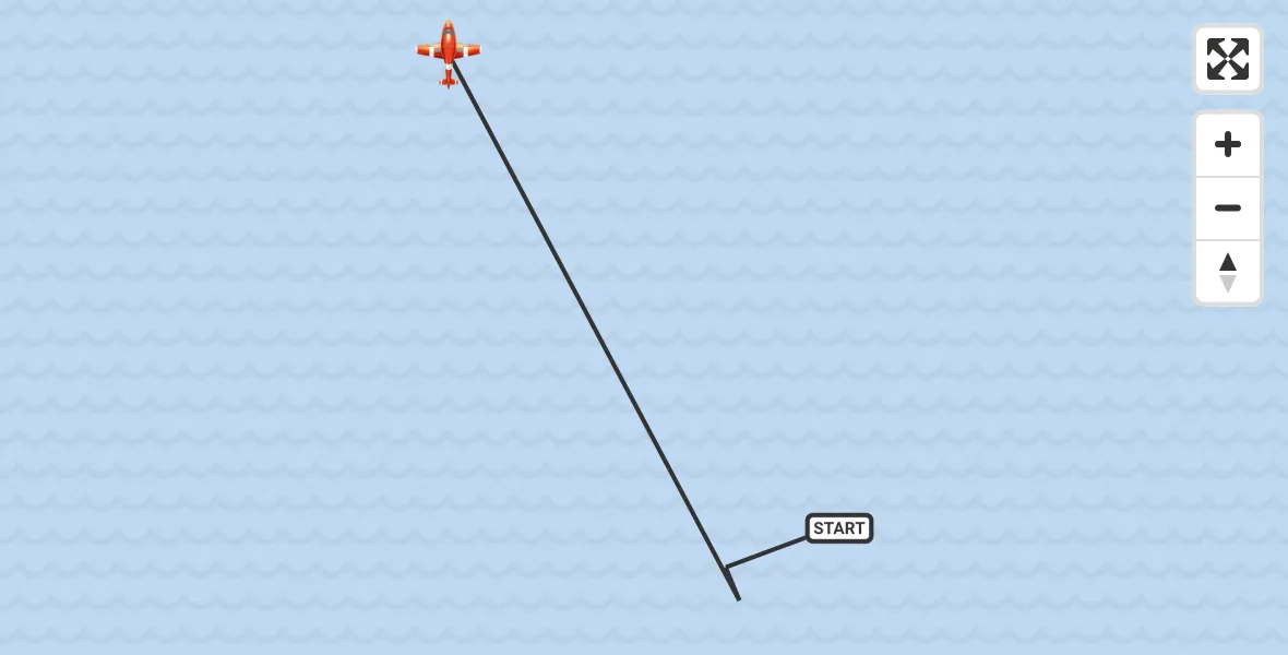 Flight route Coastguard Drone English Channel - English Channel, 24 July 2026, 03:13