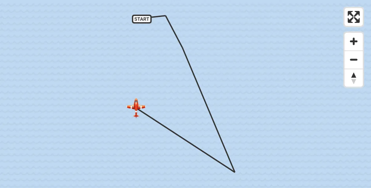 Flight route Coastguard Drone English Channel - English Channel, 24 July 2026, 03:30
