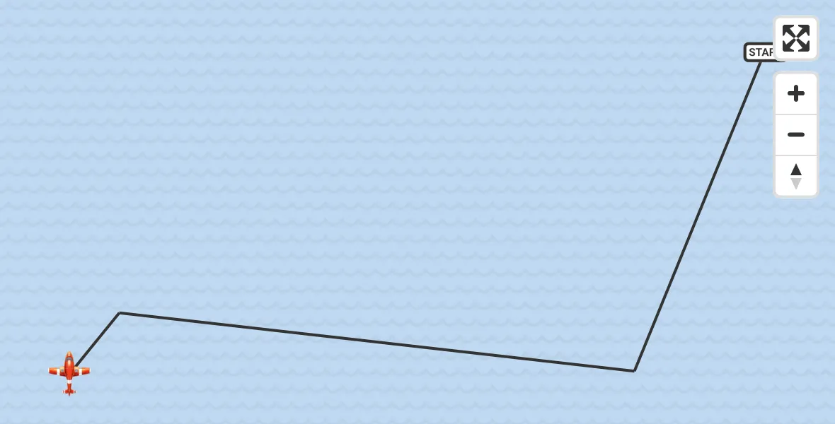 Flight route Coastguard Drone English Channel - English Channel, 24 July 2026, 04:20