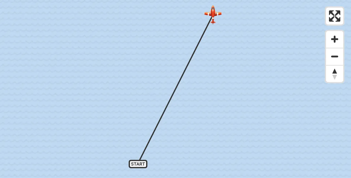 Flight route Coastguard Drone English Channel - English Channel, 24 July 2026, 04:40