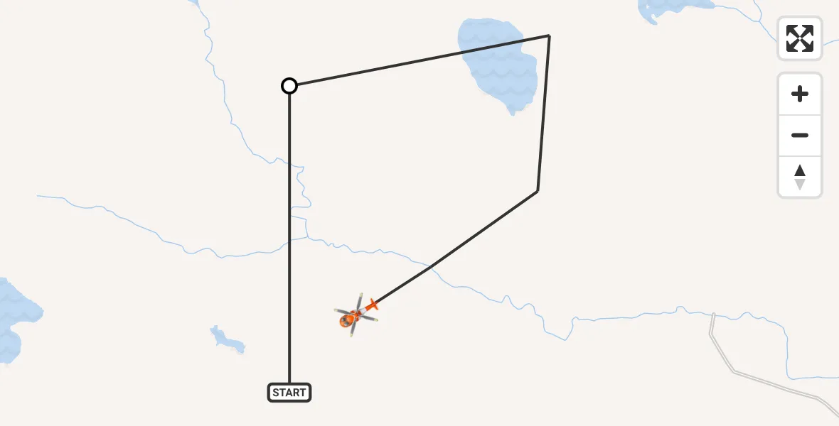 Flight route Coastguard Helicopter Geardha Beag - Am Baile Ùr, 24 July 2026, 15:08