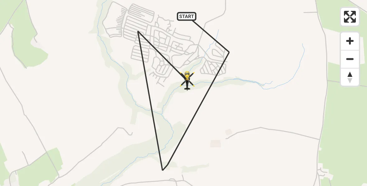 Flight route Police Helicopter North Devon - North Devon, 25 July 2026, 08:26