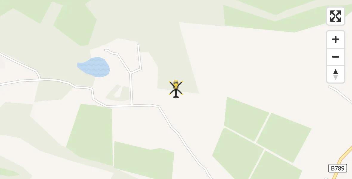 Flight route Police Helicopter Bishopton - Bishopton, 27 July 2026, 08:09