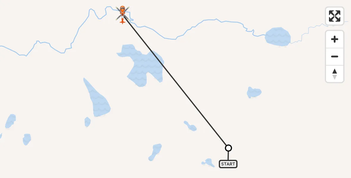 Flight route Coastguard Helicopter Braigh an Eireannaich - Highland, 27 July 2026, 14:52