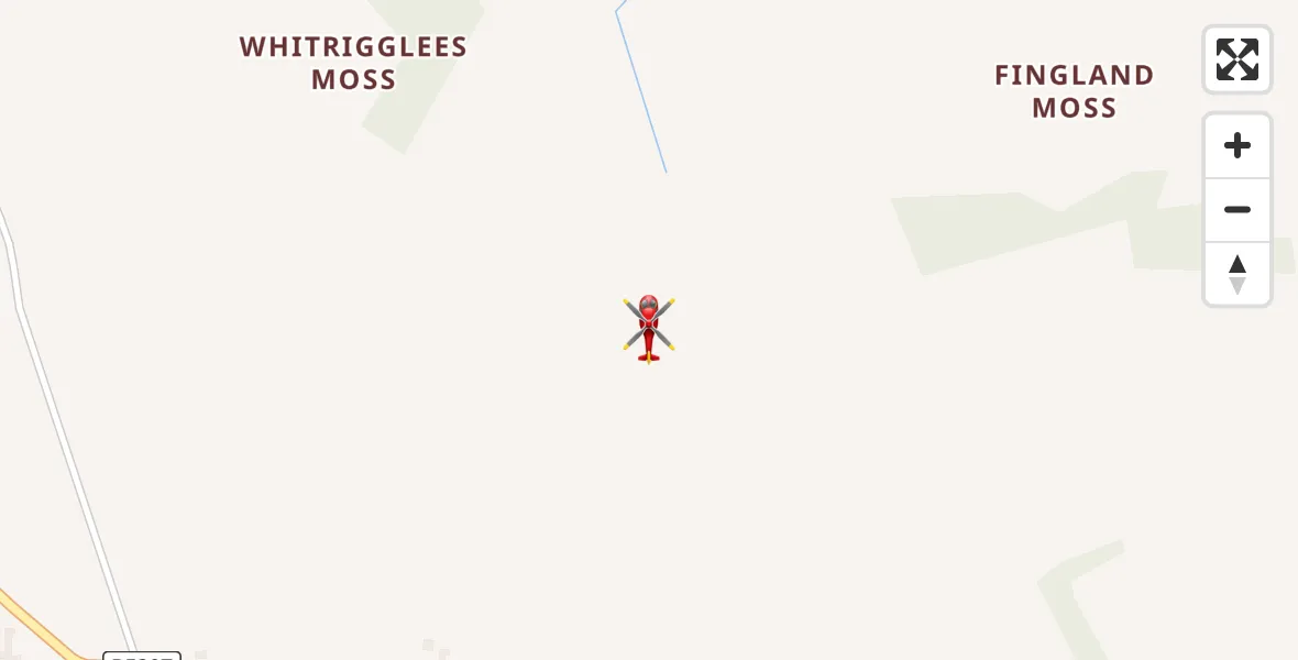 Flight route Air Ambulance Helicopter Kirkbride - Kirkbride, 28 July 2026, 08:01