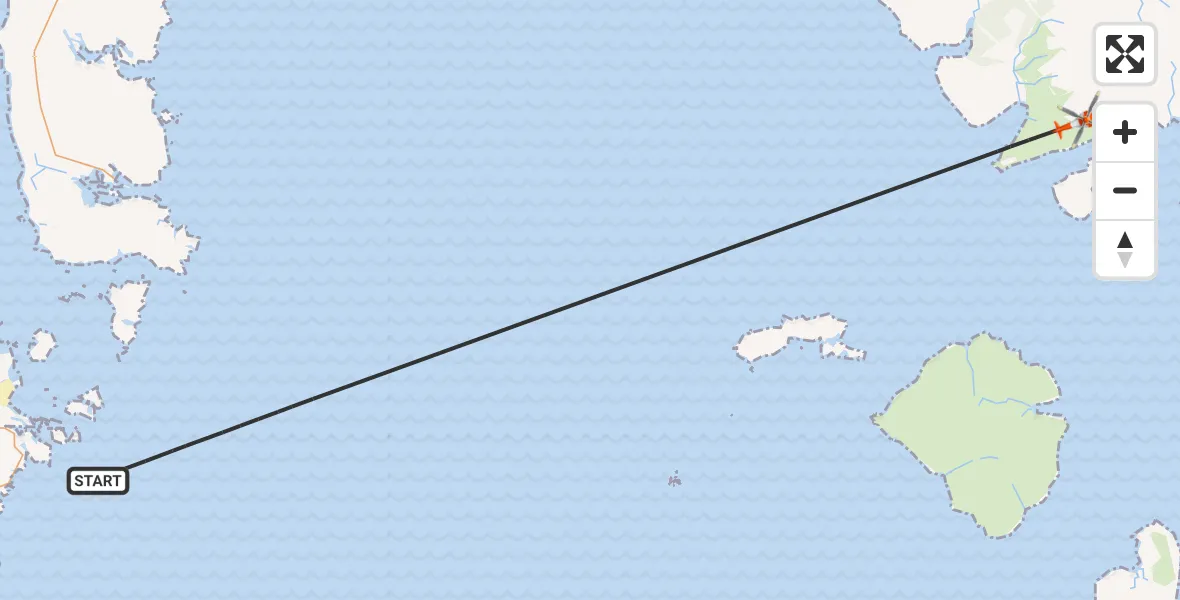 Flight route Coastguard Helicopter Inner Seas - Coire a' Ghrunnda, 28 July 2026, 17:42