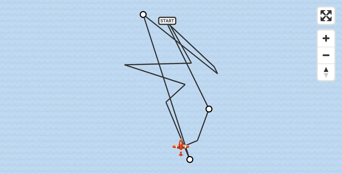 Flight route Coastguard Drone North Sea - Noordzee, 29 July 2026, 11:13