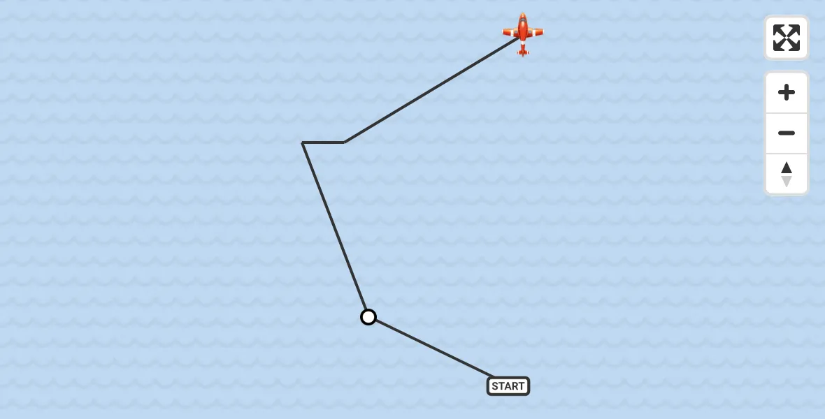 Flight route Coastguard Drone Noordzee - North Sea, 29 July 2026, 11:28