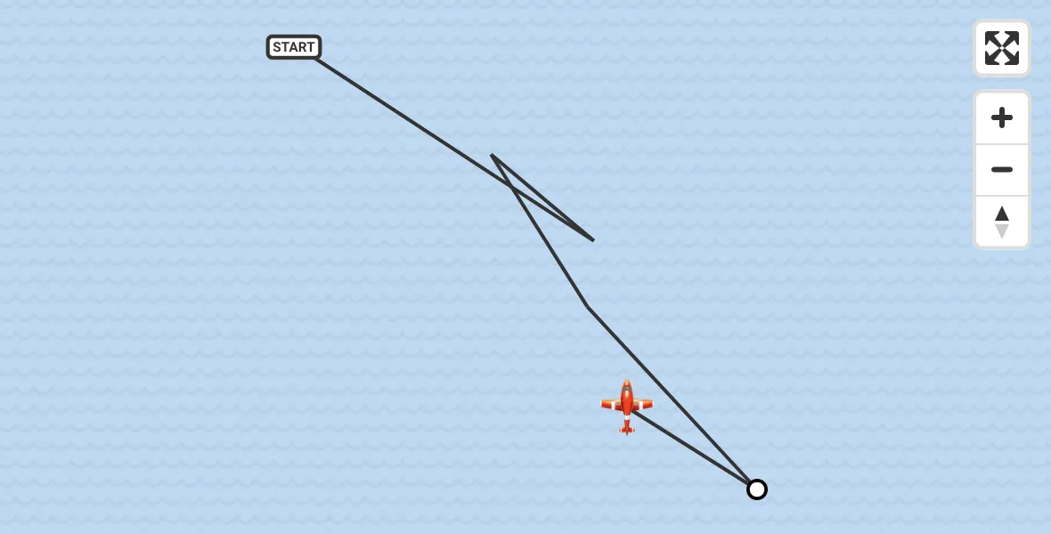 Flight route Coastguard Drone North Sea - Noordzee, 29 July 2026, 11:38