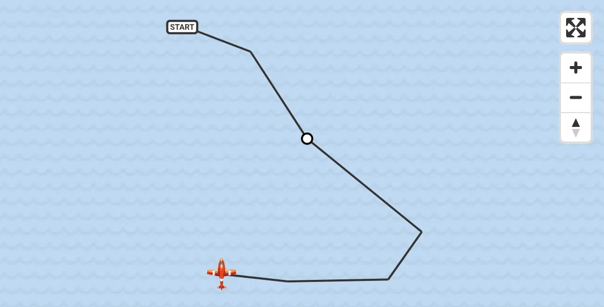 Flight route Coastguard Drone North Sea - Noordzee, 29 July 2026, 11:42