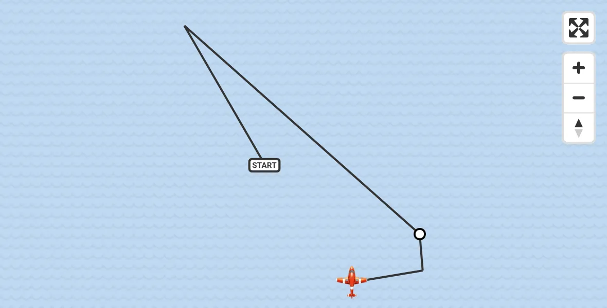 Flight route Coastguard Drone North Sea - Noordzee, 29 July 2026, 11:52