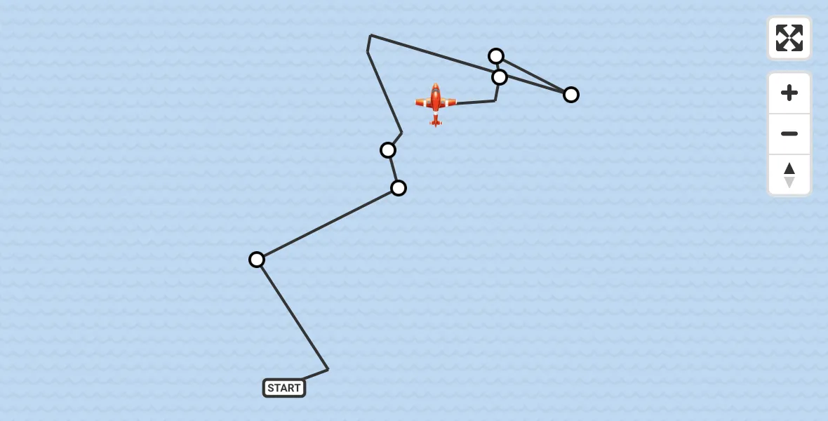 Flight route Coastguard Drone Noordzee - North Sea, 29 July 2026, 11:55