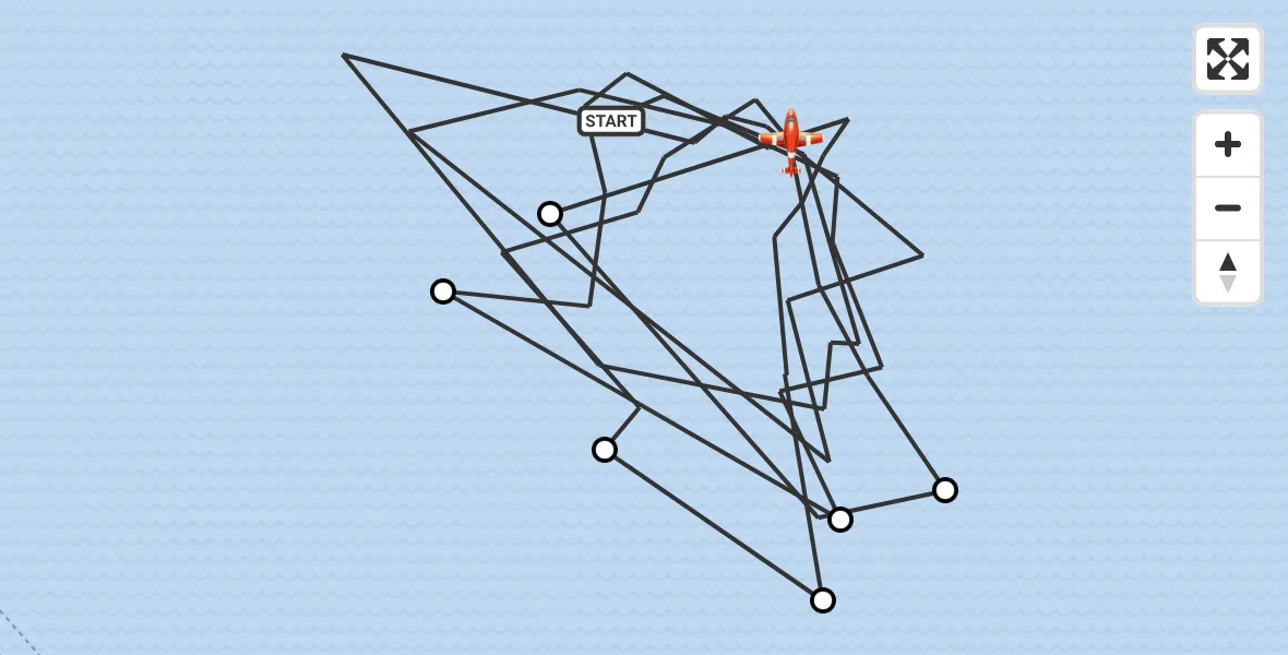Flight route Coastguard Drone North Sea - North Sea, 30 July 2026, 08:18