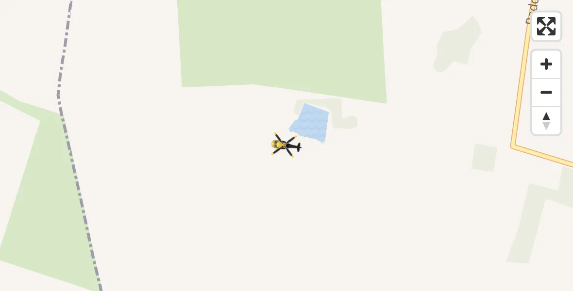 Flight route Police Helicopter Steeton with Eastburn - Steeton with Eastburn, 31 July 2026, 19:52
