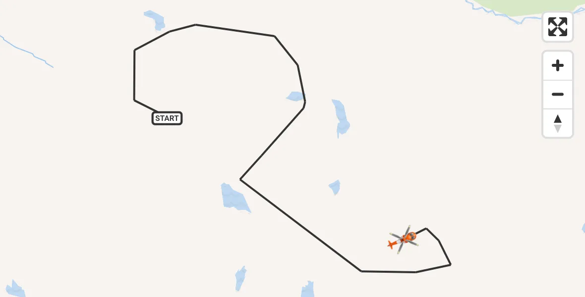 Flight route Coastguard Helicopter Highland - Highland, 02 August 2026, 10:05