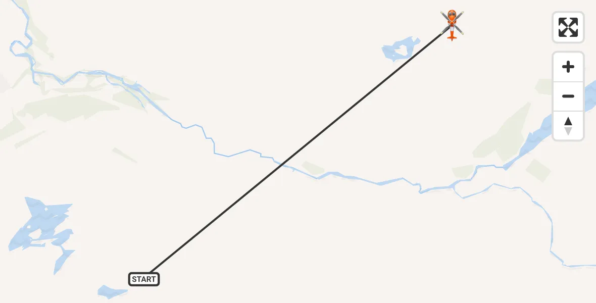 Flight route Coastguard Helicopter Coille-righ - Highland, 02 August 2026, 15:04