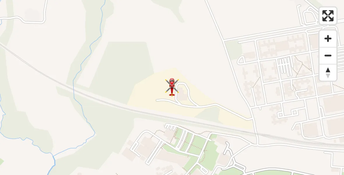 Flight route Air Ambulance Helicopter RAF Cosford - RAF Cosford, 03 August 2026, 06:44