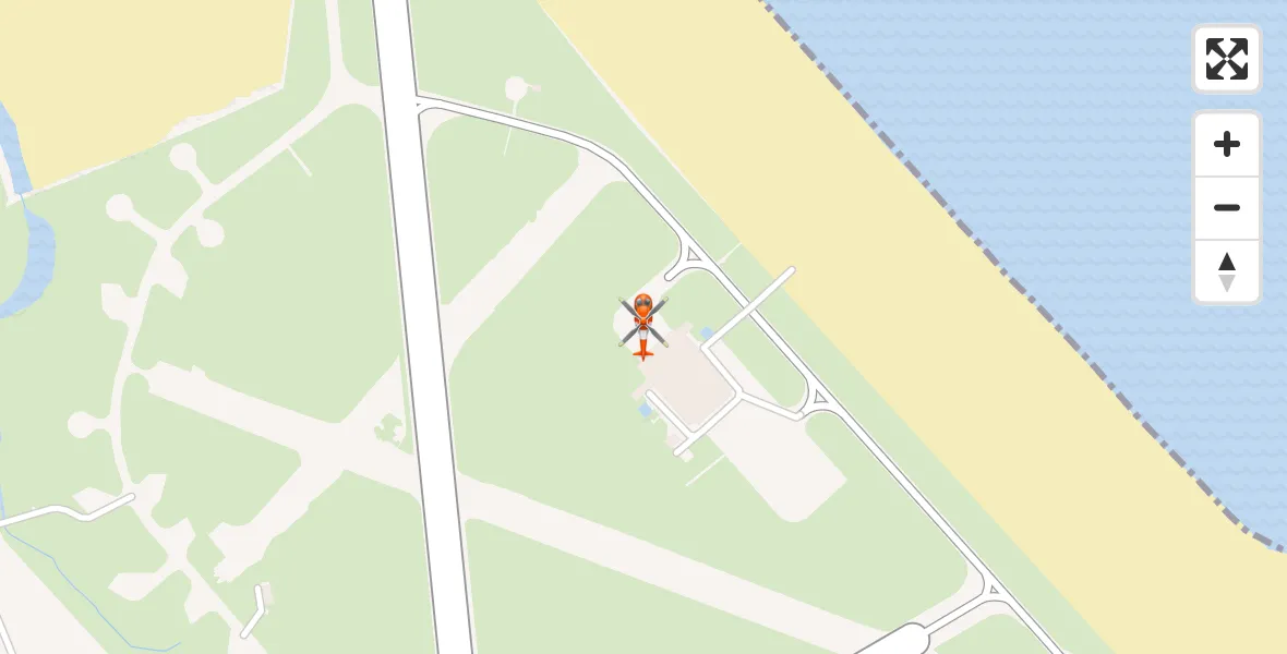 Flight route Coastguard Helicopter Stornoway Airport - Stornoway Airport, 05 August 2026, 23:54